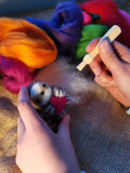 Needle felting needle handle