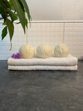 Reusable Dryer balls - Natural White, Pack of 3