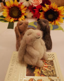 Fluffy Bunny - Needle felt kit