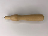 Wooden felting needle handle - for one needle