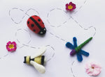 Bee Happy! Vegan needle felting kit